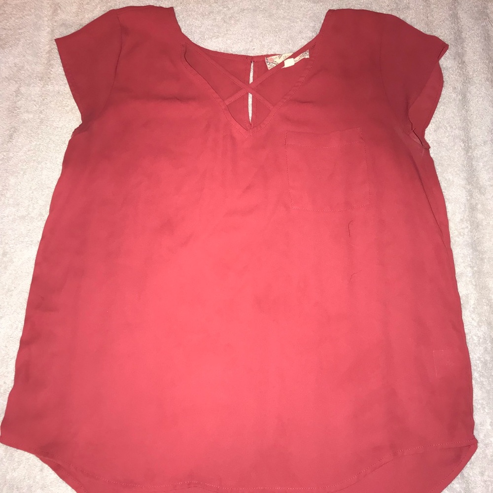 Cute red shirt